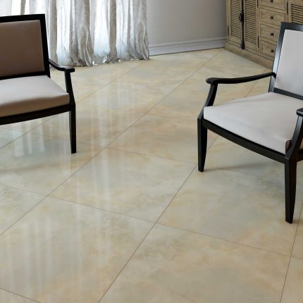 کاشی و سرامیک هامون کرم سایز 60*60 پرسپولیس